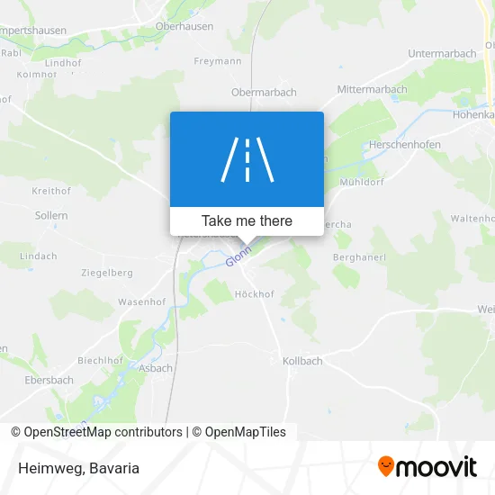Карта Heimweg
