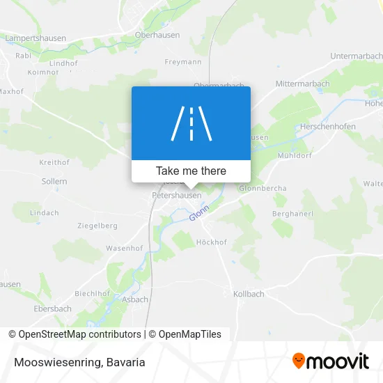 Карта Mooswiesenring