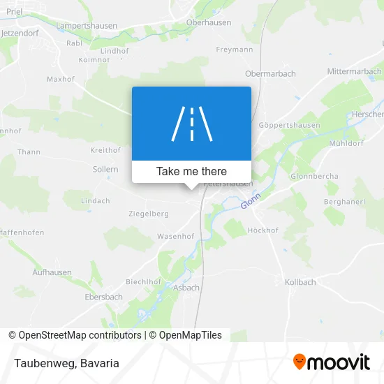Карта Taubenweg