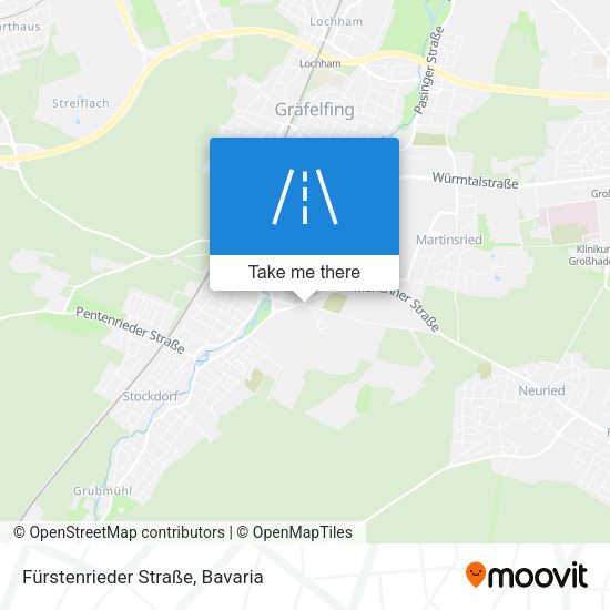 Fürstenrieder Straße map