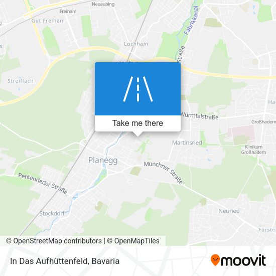 In Das Aufhüttenfeld map