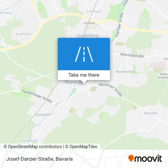 Josef-Danzer-Straße map
