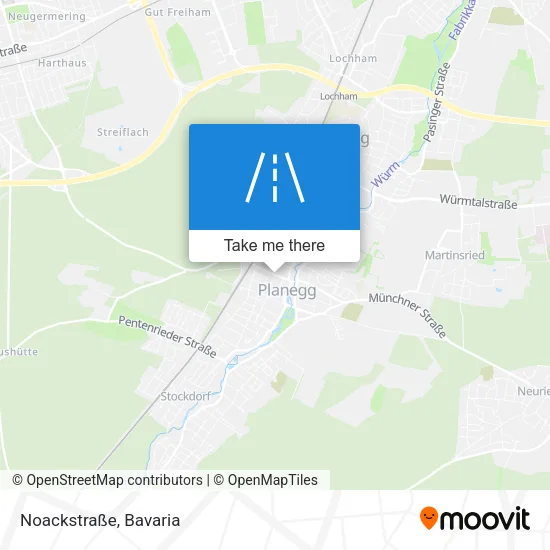 Карта Noackstraße