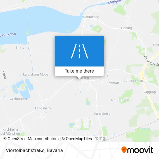 Карта Viertelbachstraße