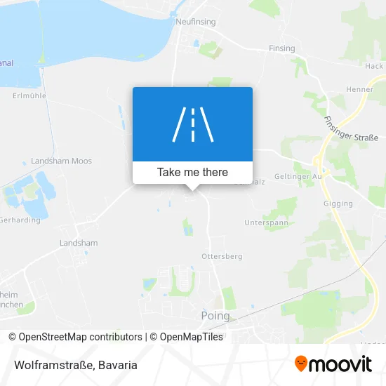 Карта Wolframstraße