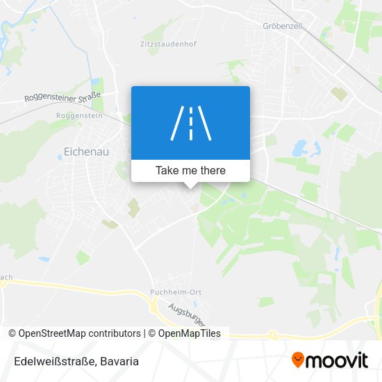 Edelweißstraße map
