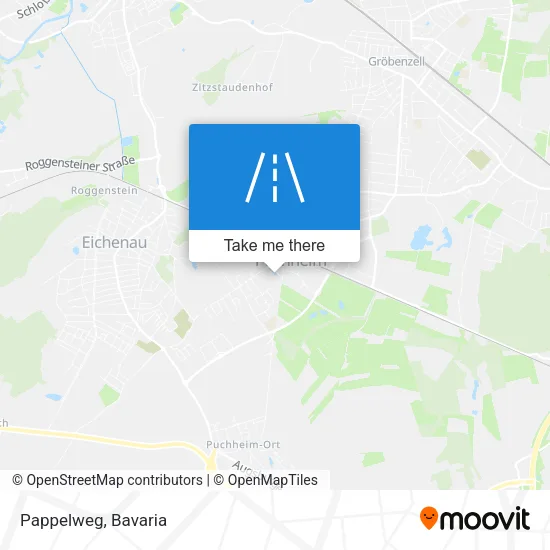 Карта Pappelweg