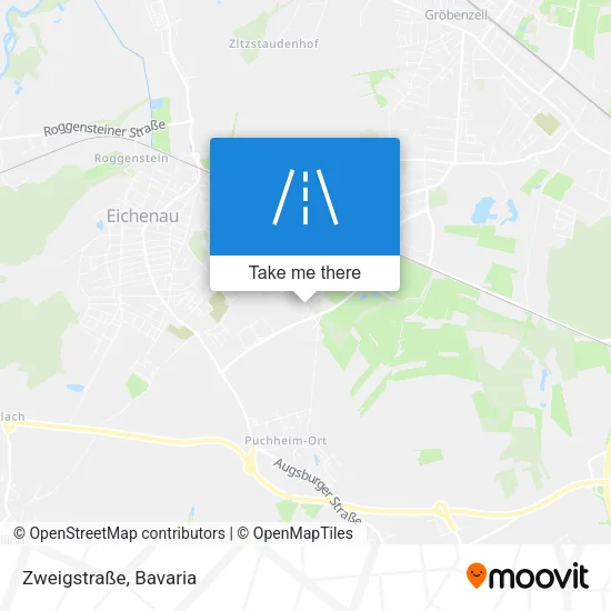 Карта Zweigstraße