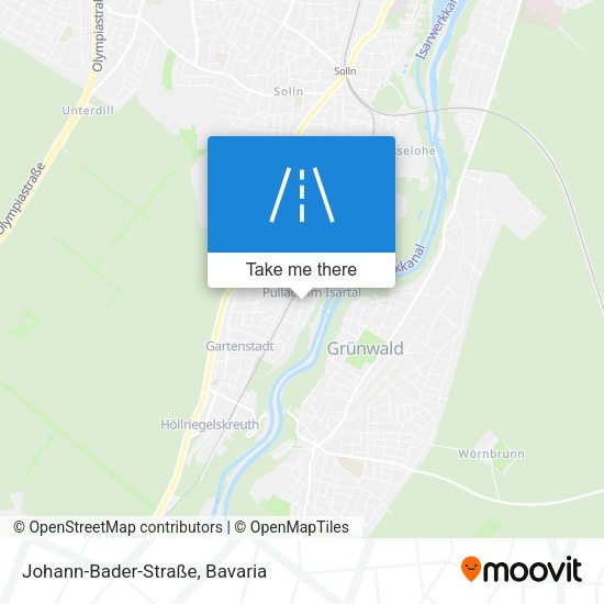 Johann-Bader-Straße map