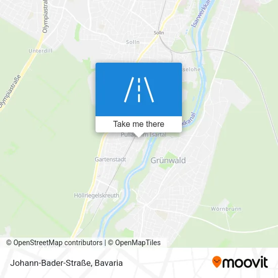 Johann-Bader-Straße map
