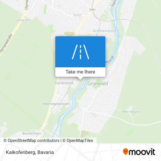 Карта Kalkofenberg
