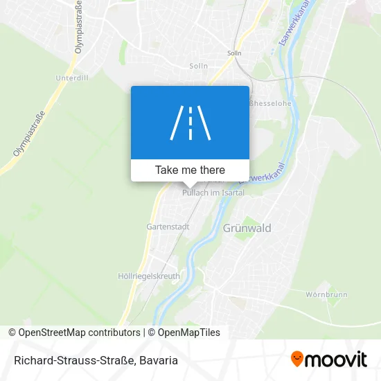 Карта Richard-Strauss-Straße