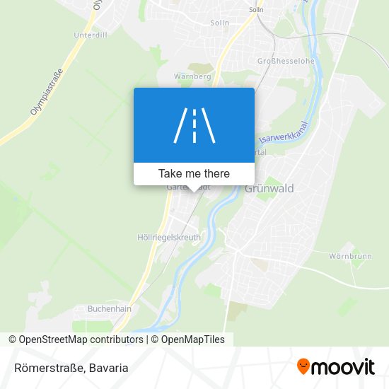 Römerstraße map