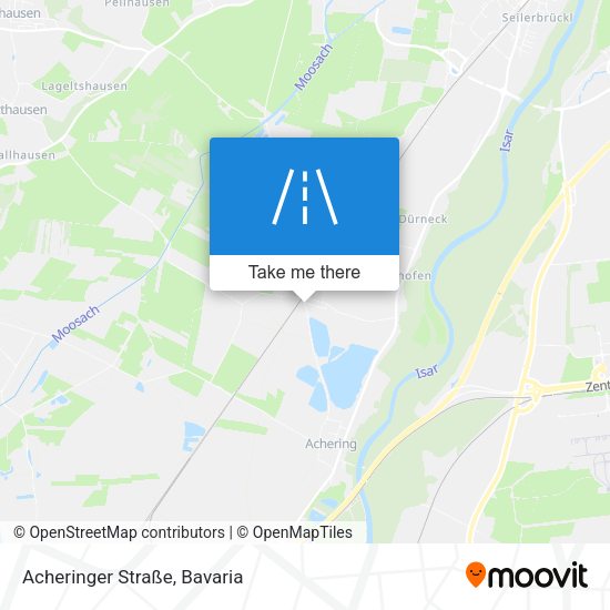 Acheringer Straße map