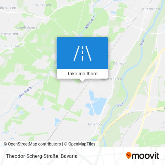 Theodor-Scherg-Straße map