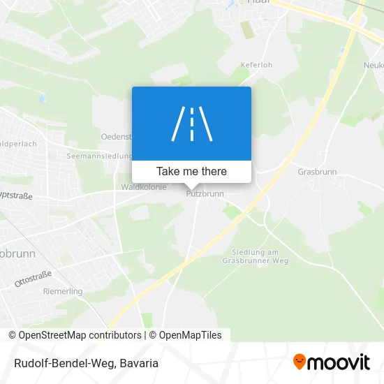 Rudolf-Bendel-Weg map