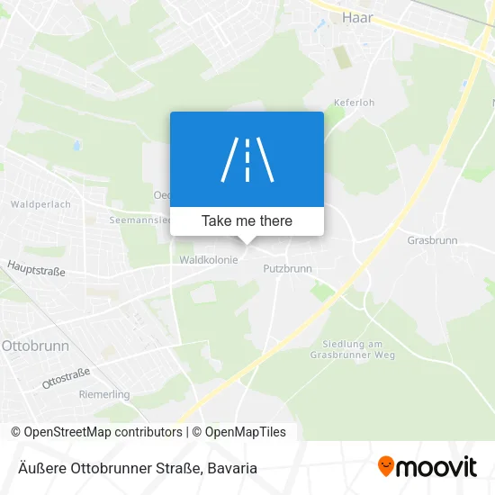 Карта Äußere Ottobrunner Straße