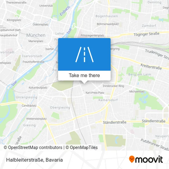 Карта Halbleiterstraße