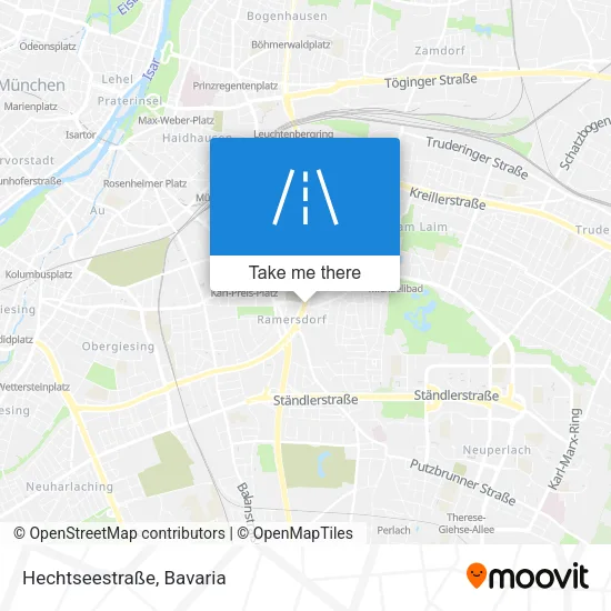 Hechtseestraße map