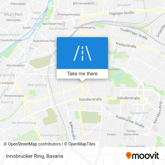 Карта Innsbrucker Ring