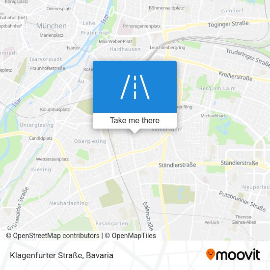Klagenfurter Straße map