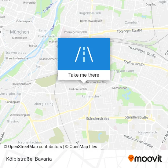 Карта Kölblstraße