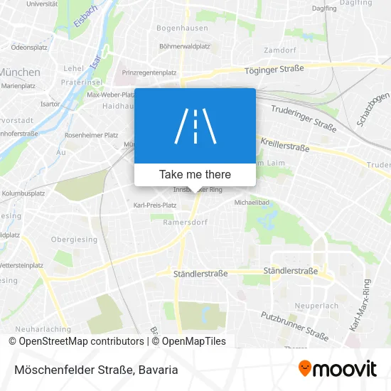 Карта Möschenfelder Straße