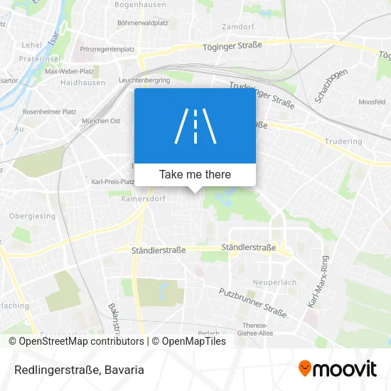 Карта Redlingerstraße