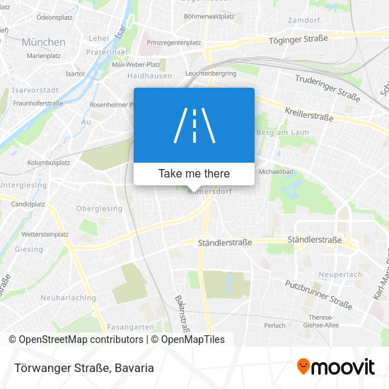 Törwanger Straße map