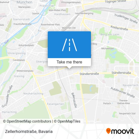 Zellerhornstraße map
