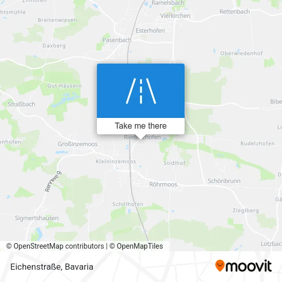 Карта Eichenstraße