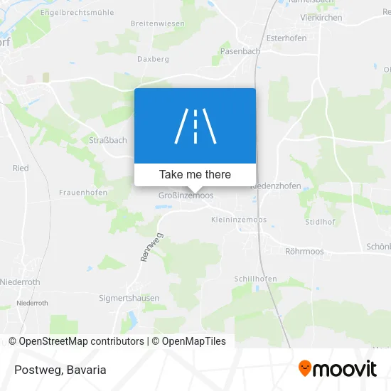 Карта Postweg