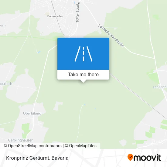 Карта Kronprinz Geräumt