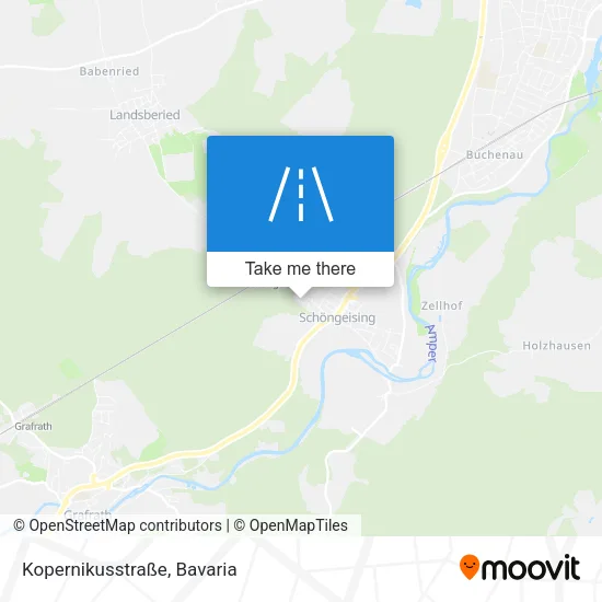 Карта Kopernikusstraße