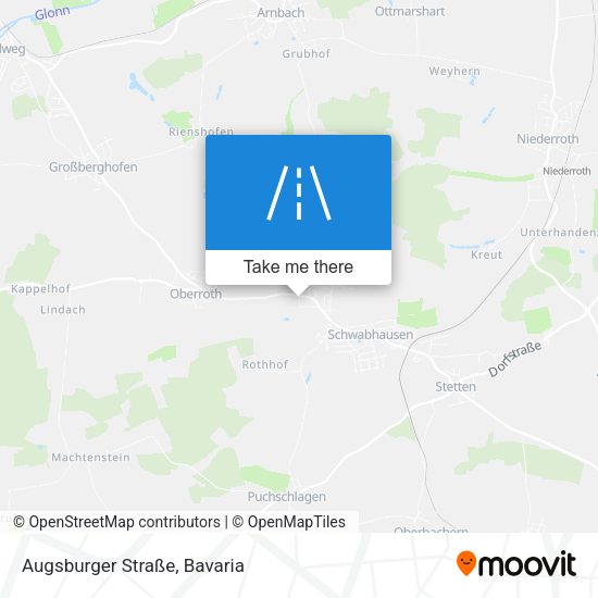 Augsburger Straße map