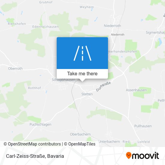Carl-Zeiss-Straße map