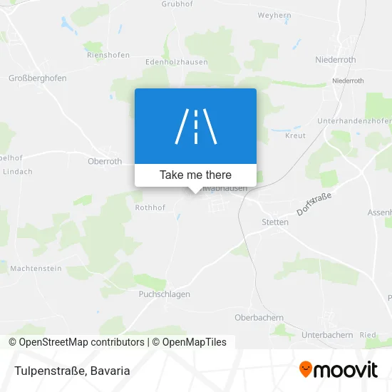 Tulpenstraße map