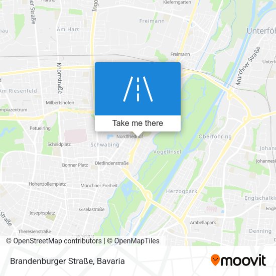 Brandenburger Straße map