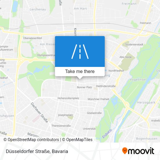 Düsseldorfer Straße map
