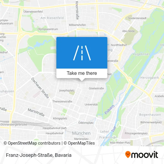 Карта Franz-Joseph-Straße