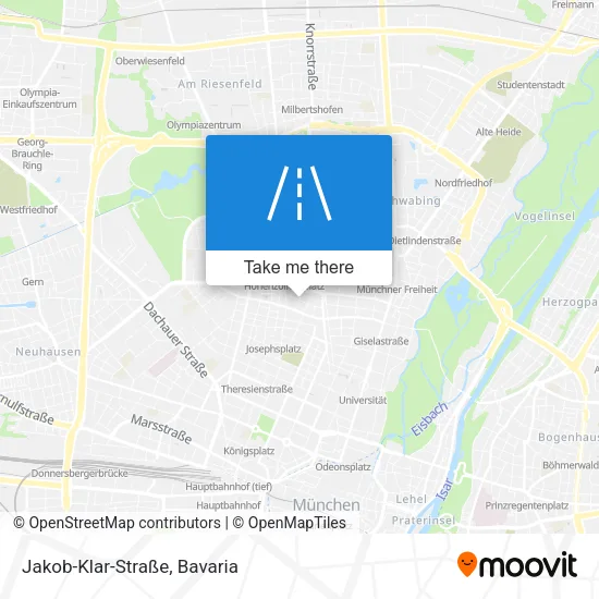 Карта Jakob-Klar-Straße