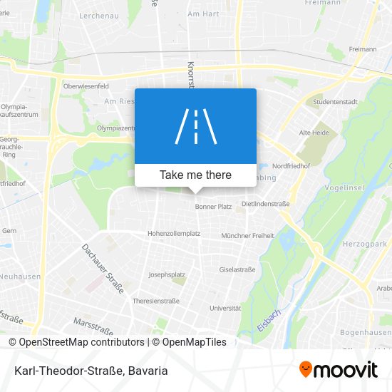 Karl-Theodor-Straße map