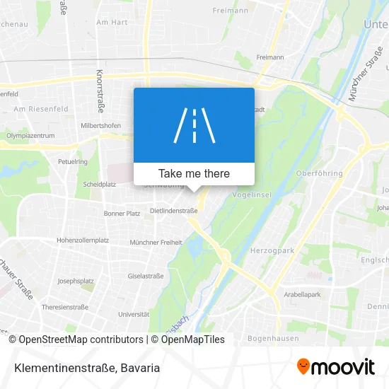 Klementinenstraße map
