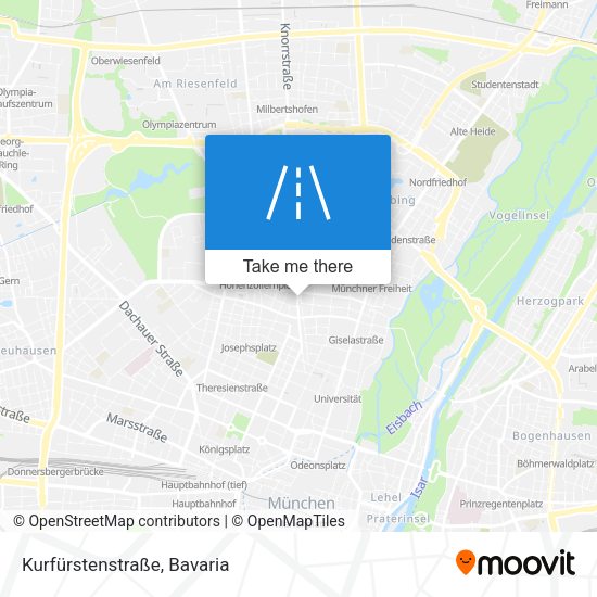 Kurfürstenstraße map