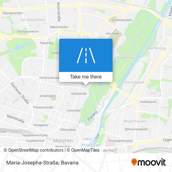 Maria-Josepha-Straße map