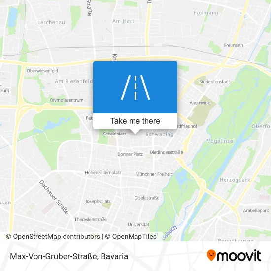 Карта Max-Von-Gruber-Straße