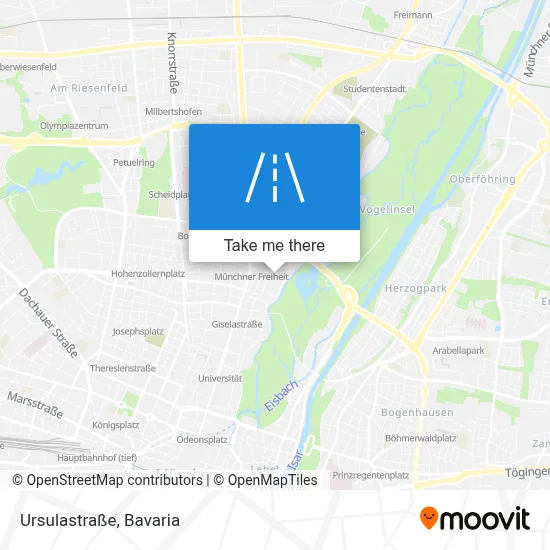 Ursulastraße map