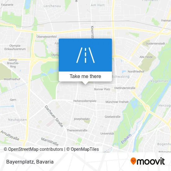 Карта Bayernplatz
