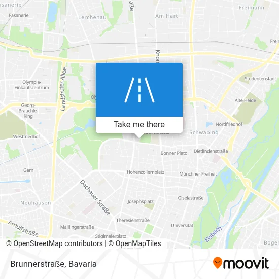 Brunnerstraße map