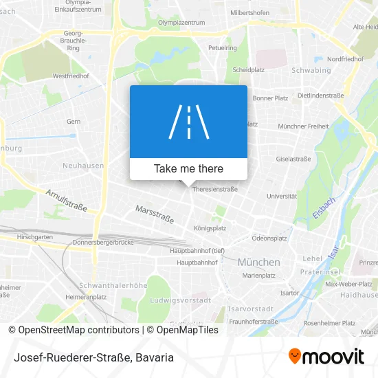 Карта Josef-Ruederer-Straße